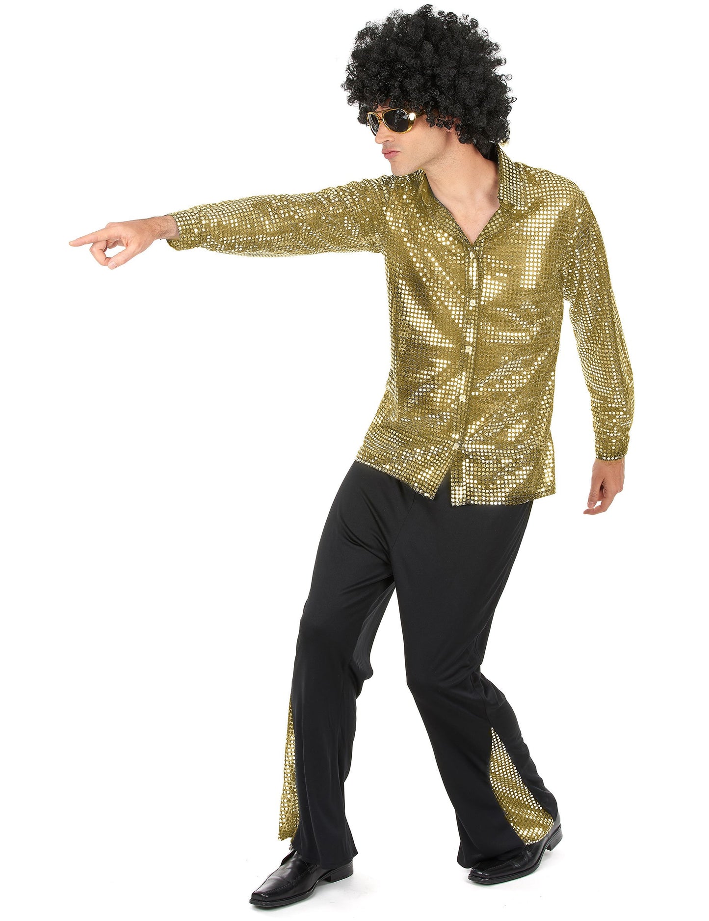 Férfi arany disco álruhája