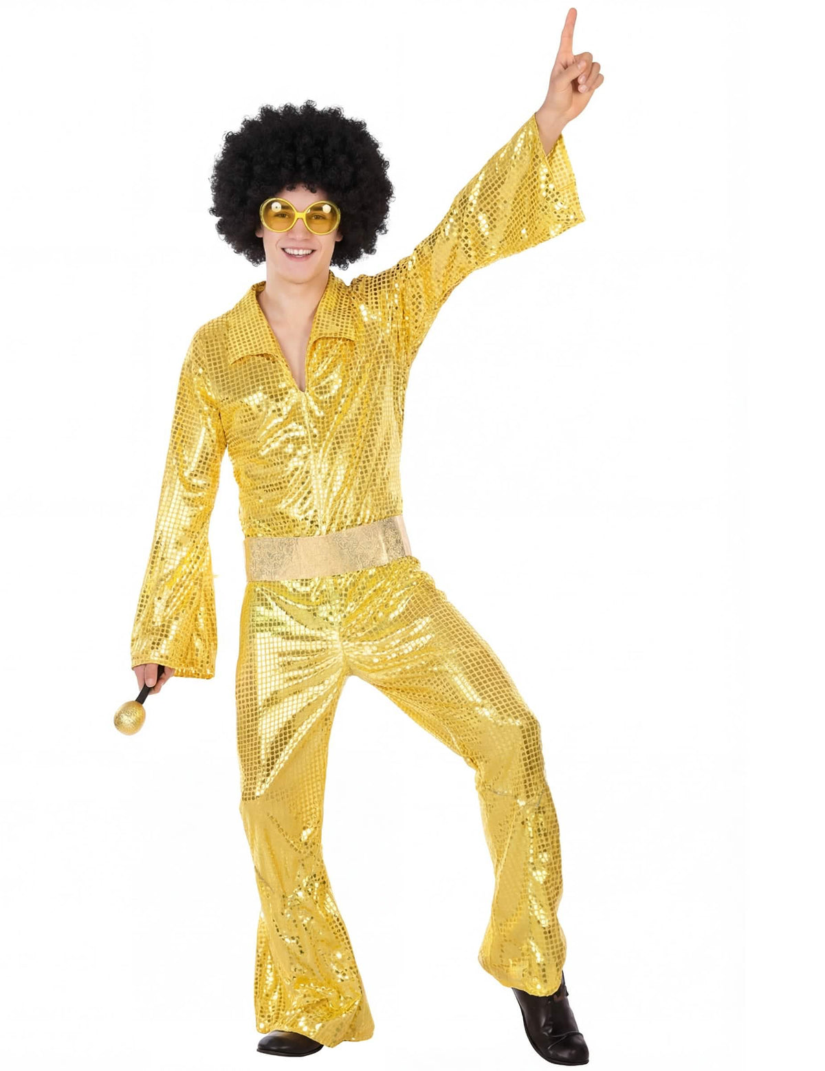 Áttekintés disco pózban a férfi diszkó jelmezről
