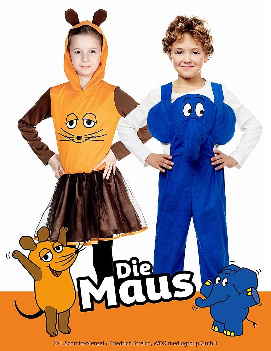 Elefánt álruhás gyermekek gyermekeket