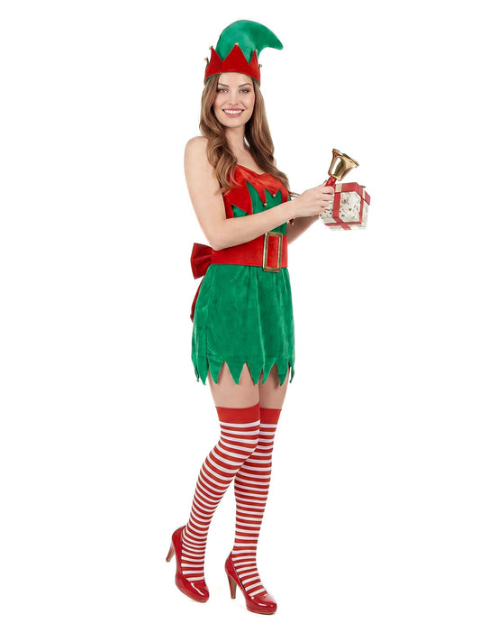 Szexi elf jelmez nők számára karácsony