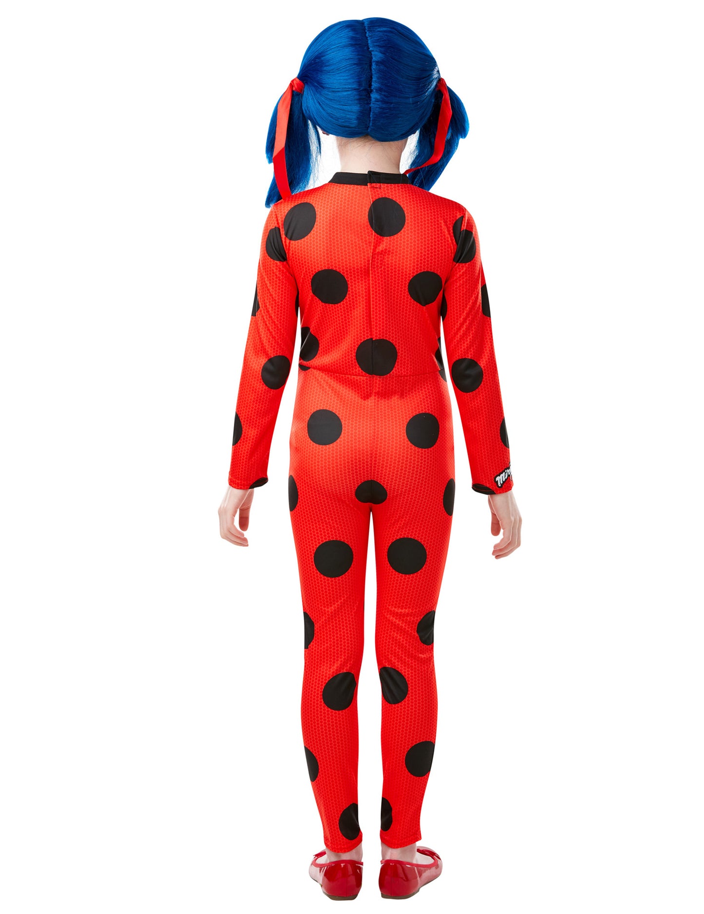 Vue de dos du déguisement et masque Miraculous Ladybug
