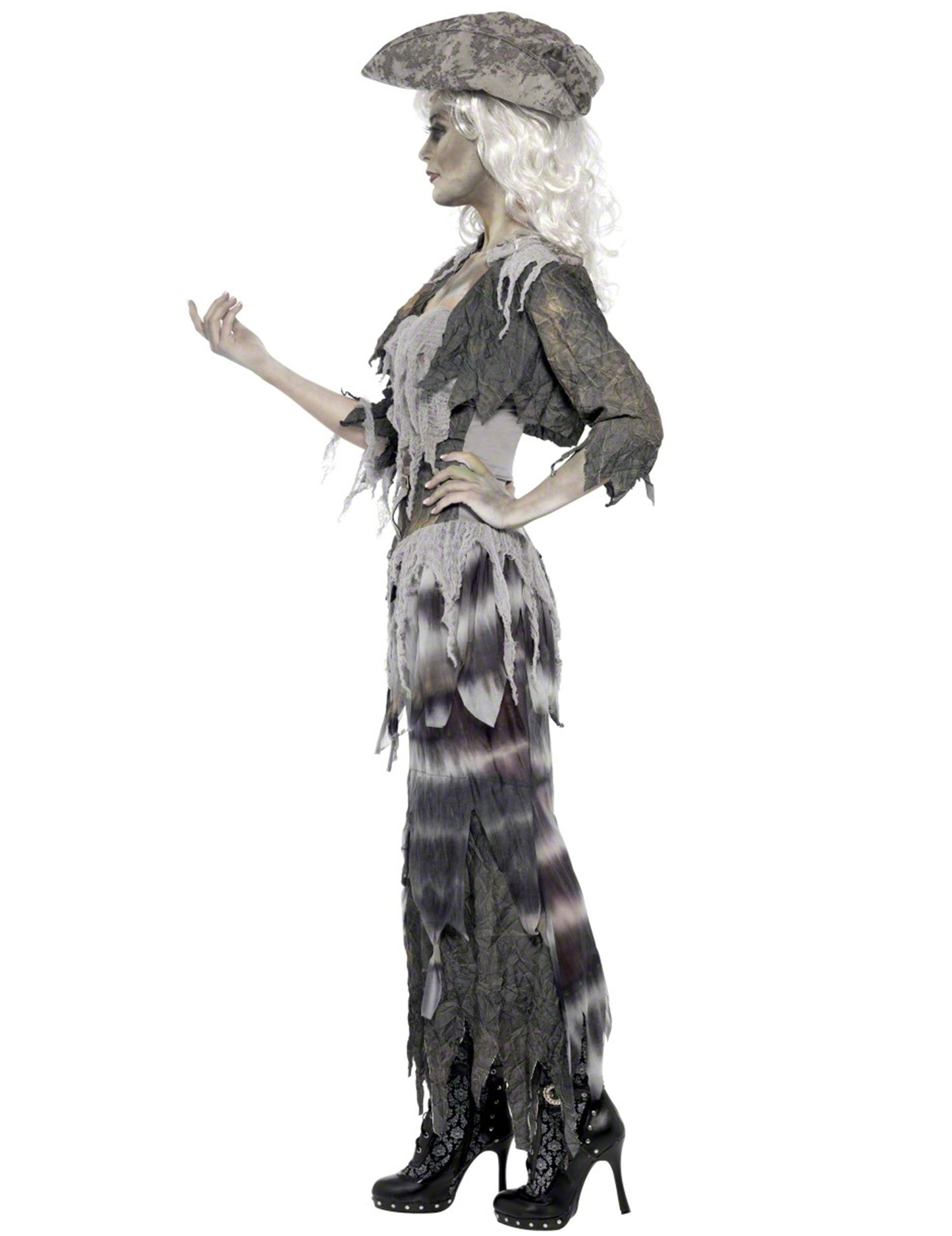 Kalóz szellem álcázza a félelmetes nő halloween -t