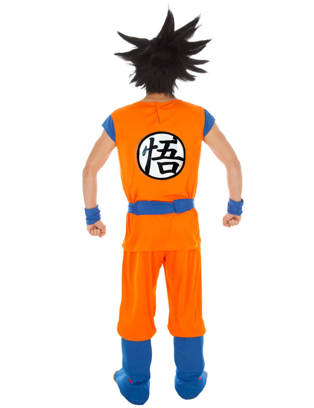 Hátulnézet a Goku Saiyan Dragon ball z™ jelmezről