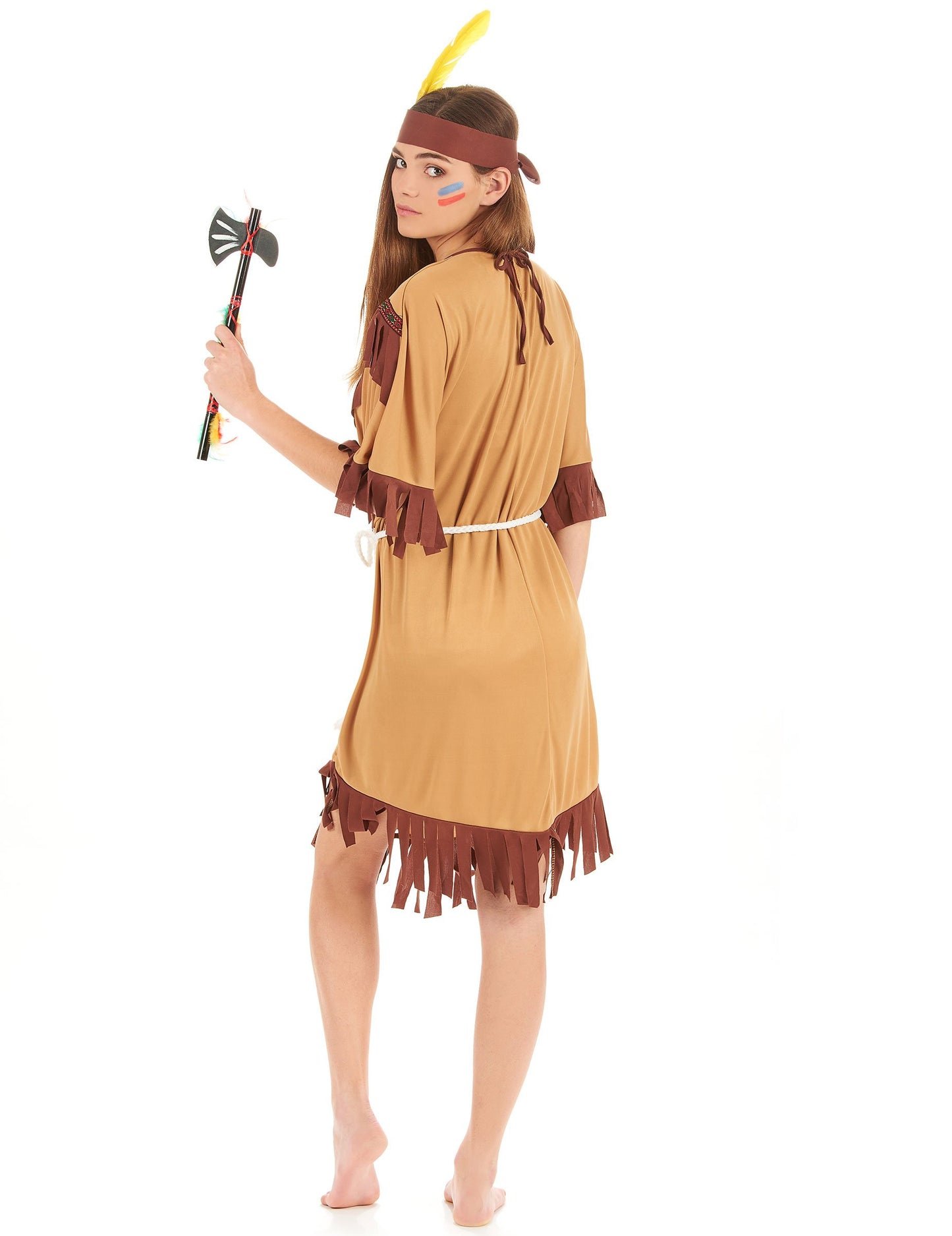 Két tónusú nő indiai álruhája