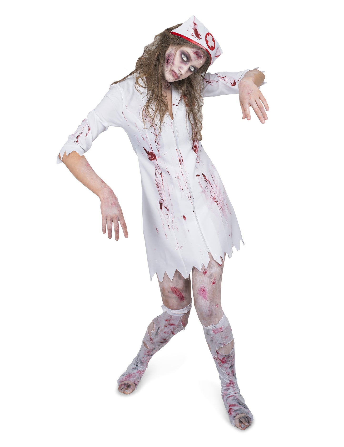 Zombifikált nő álruhája