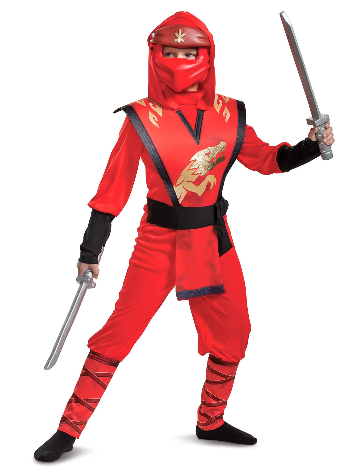 Műanyag kardok a LEGO Ninjago Kai gyermek jelmezehez