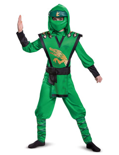 Zöld ninja jelmezek gyerekeknek