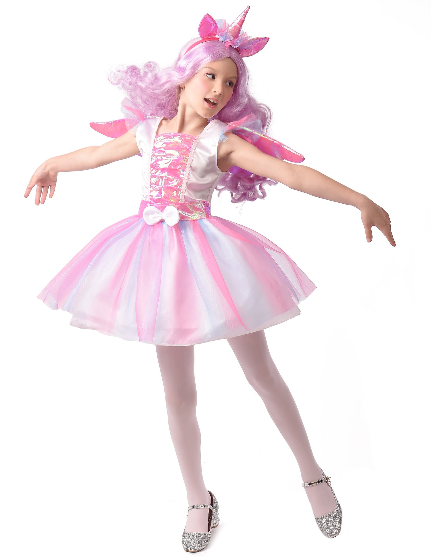 Egyszarvú álruhás tutu lány