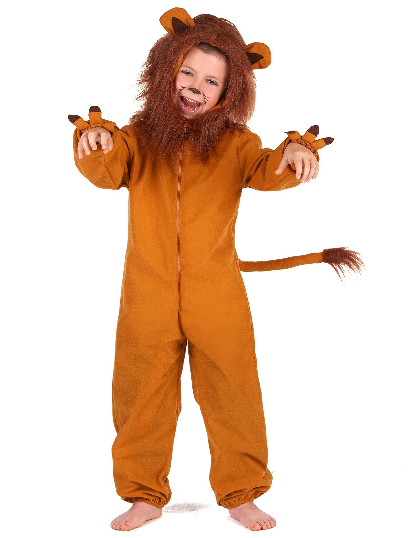 Gyerekek sarki hatása oroszlán jelmez