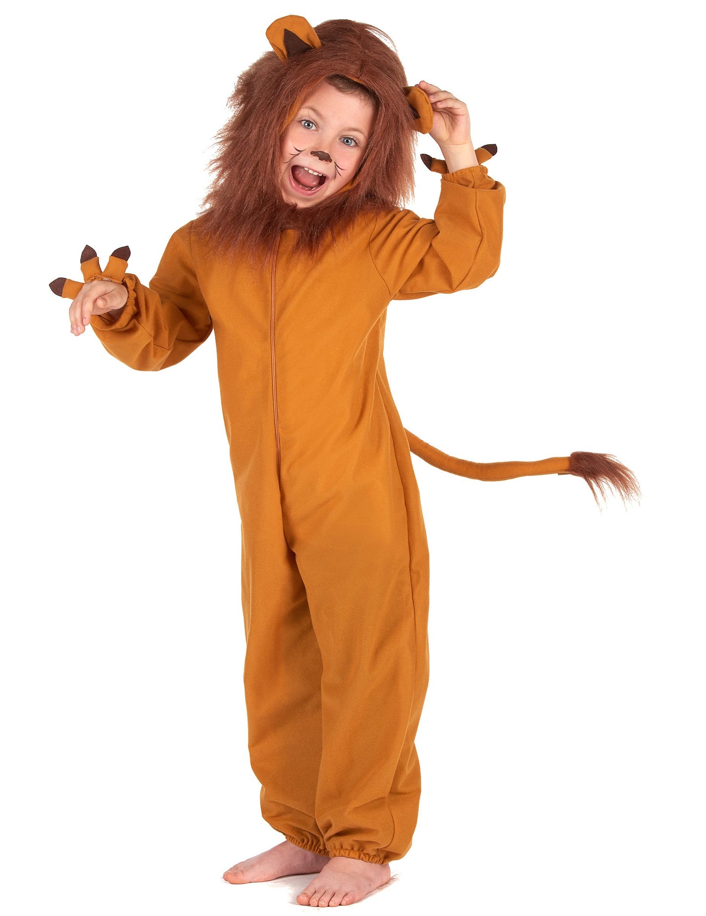 Gyerekek sarki hatása oroszlán jelmez