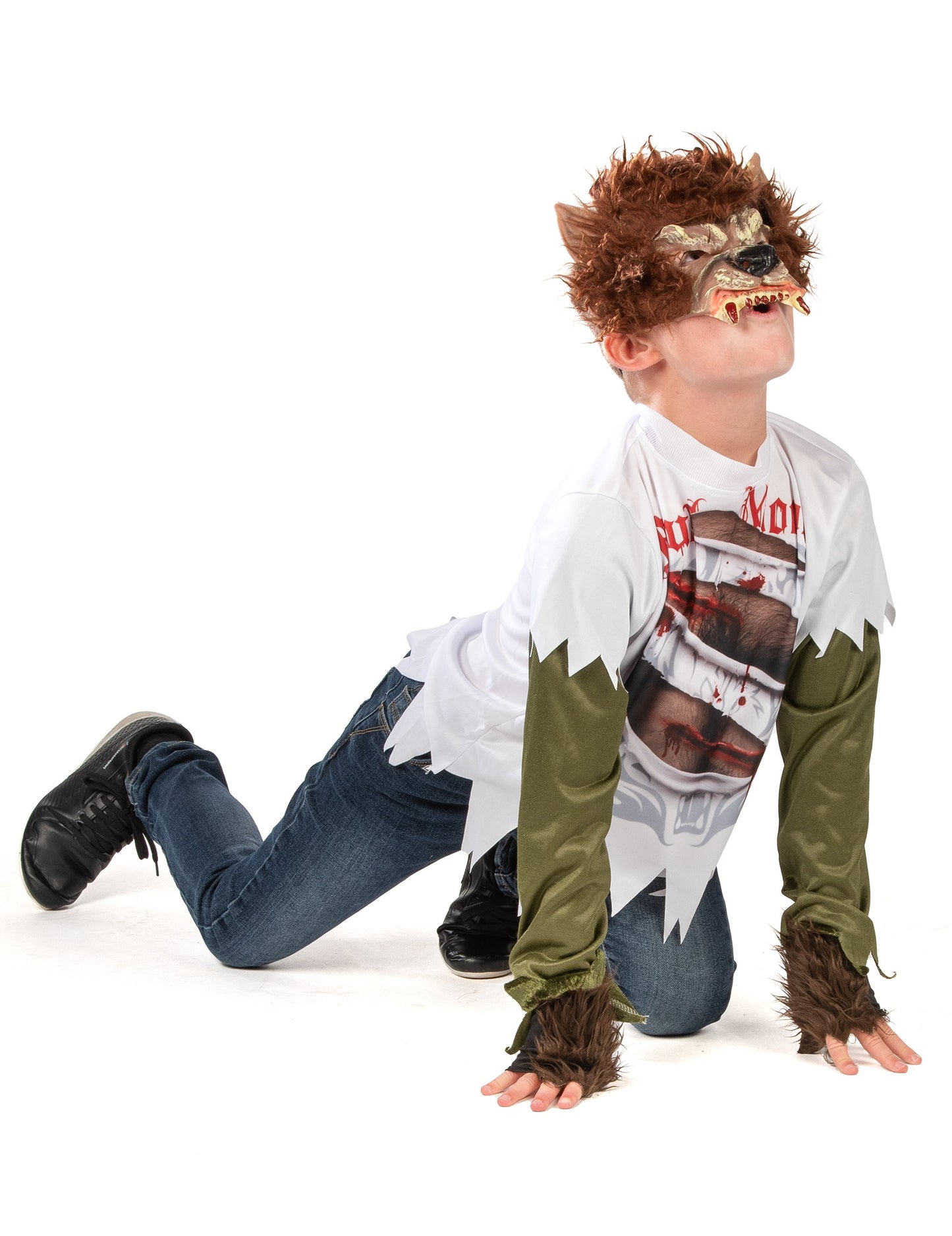 Wolf -Garou jelmez gyermekeknek - luxus