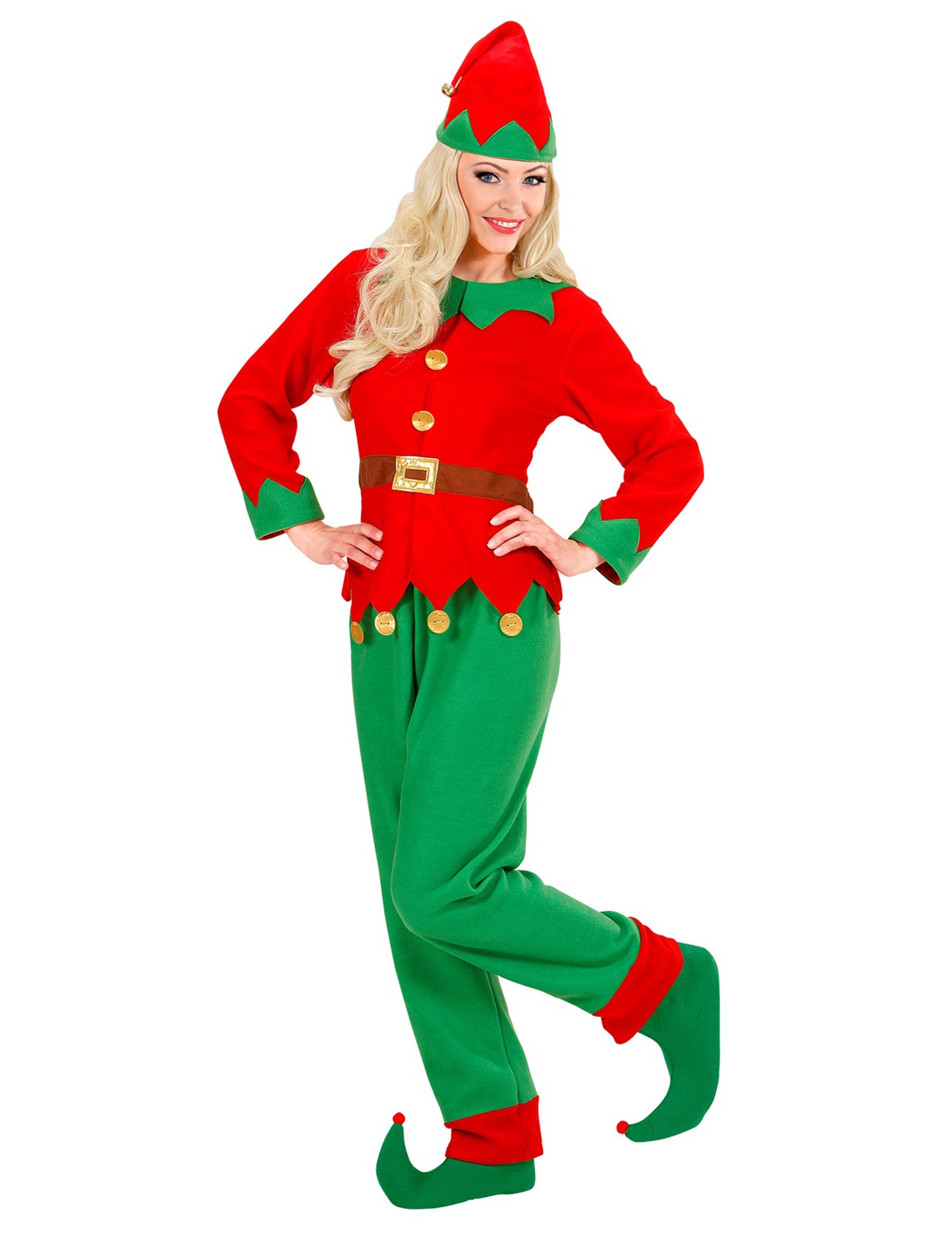 Mikulás Lutin jelmez nő
