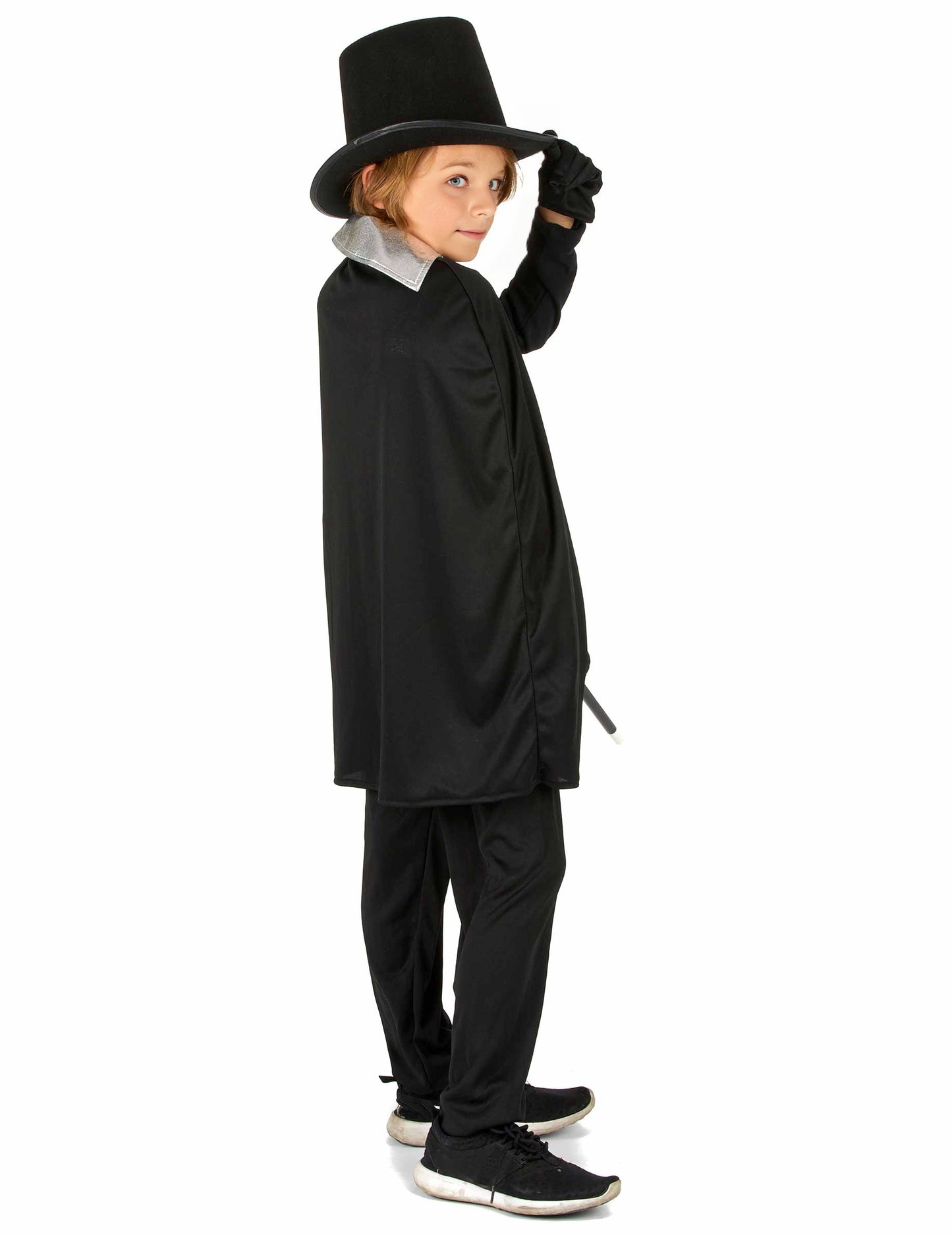 Vue de dos du déguisement de magicien