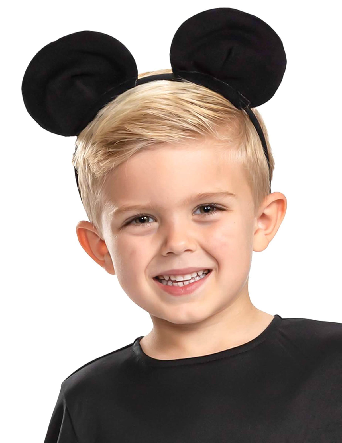 Déguisement Mickey Mouse™ classique pour enfant noir avec serre-tête oreilles