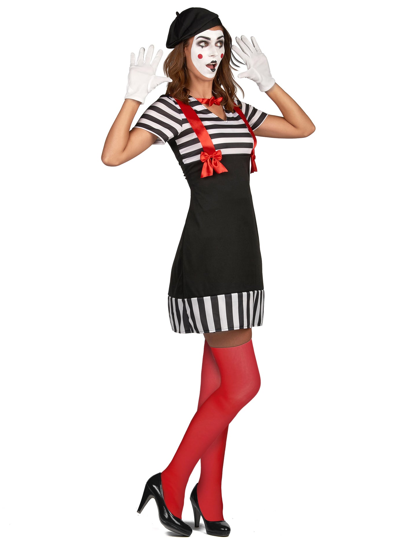 Mime nő jelmez