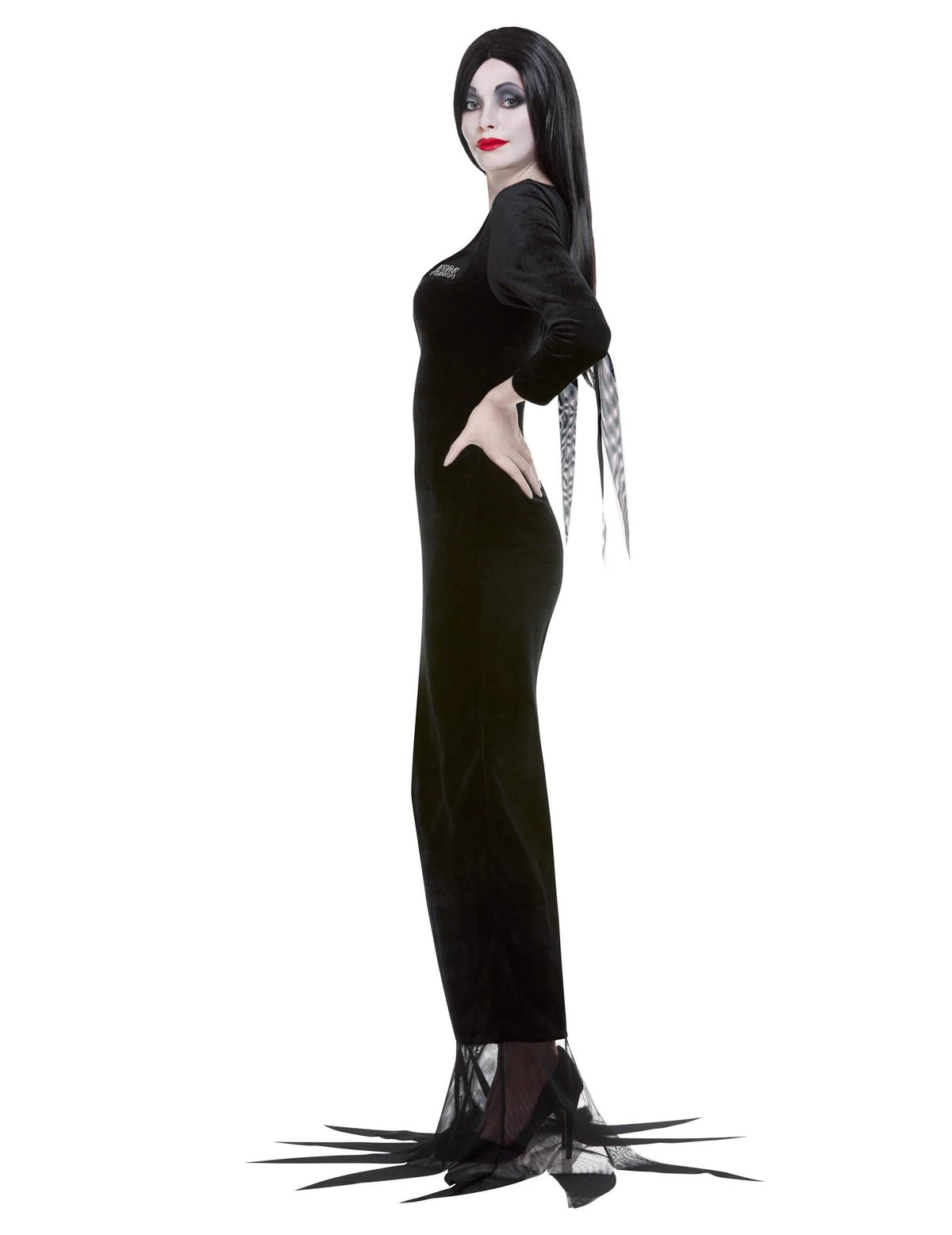 Morticia Addams™ jelmez profilnézetben