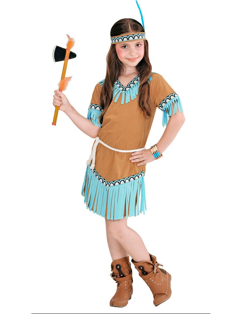 Barna és kék lány lány álruhás