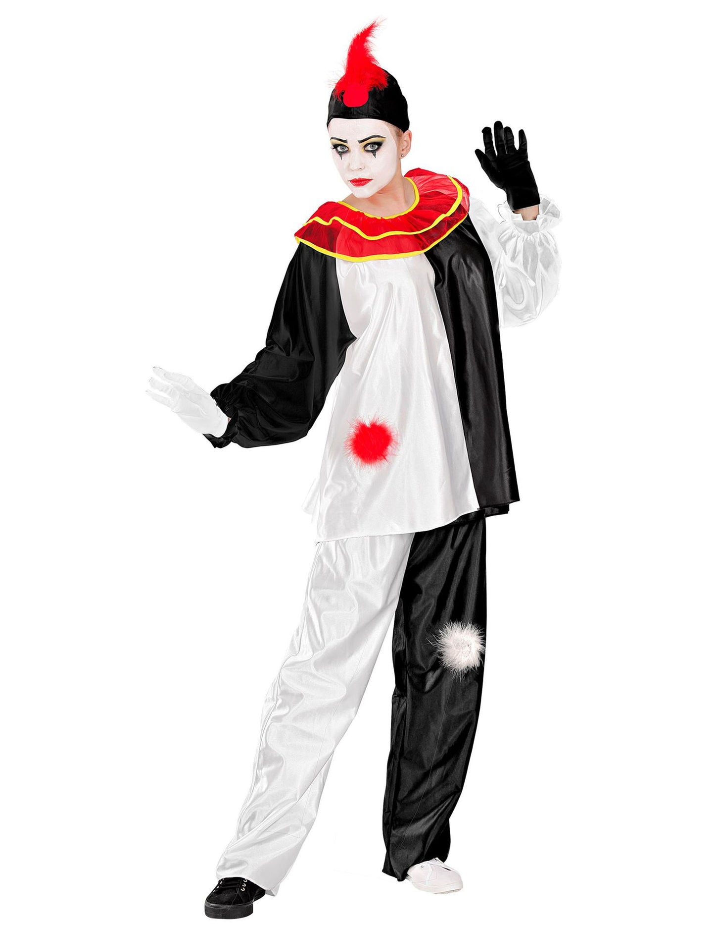 Felnőtt pierrot jelmez