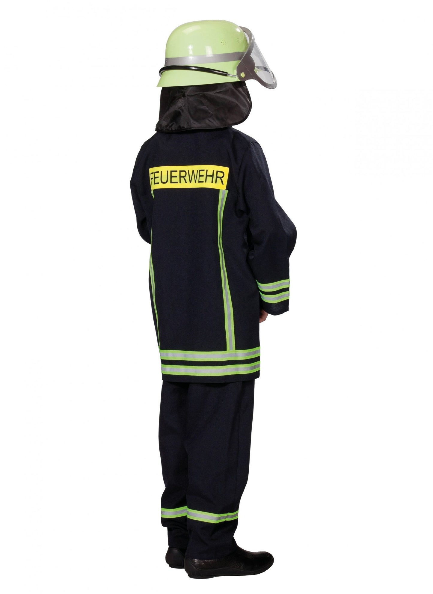 Német tűzoltó jelmezgyermek