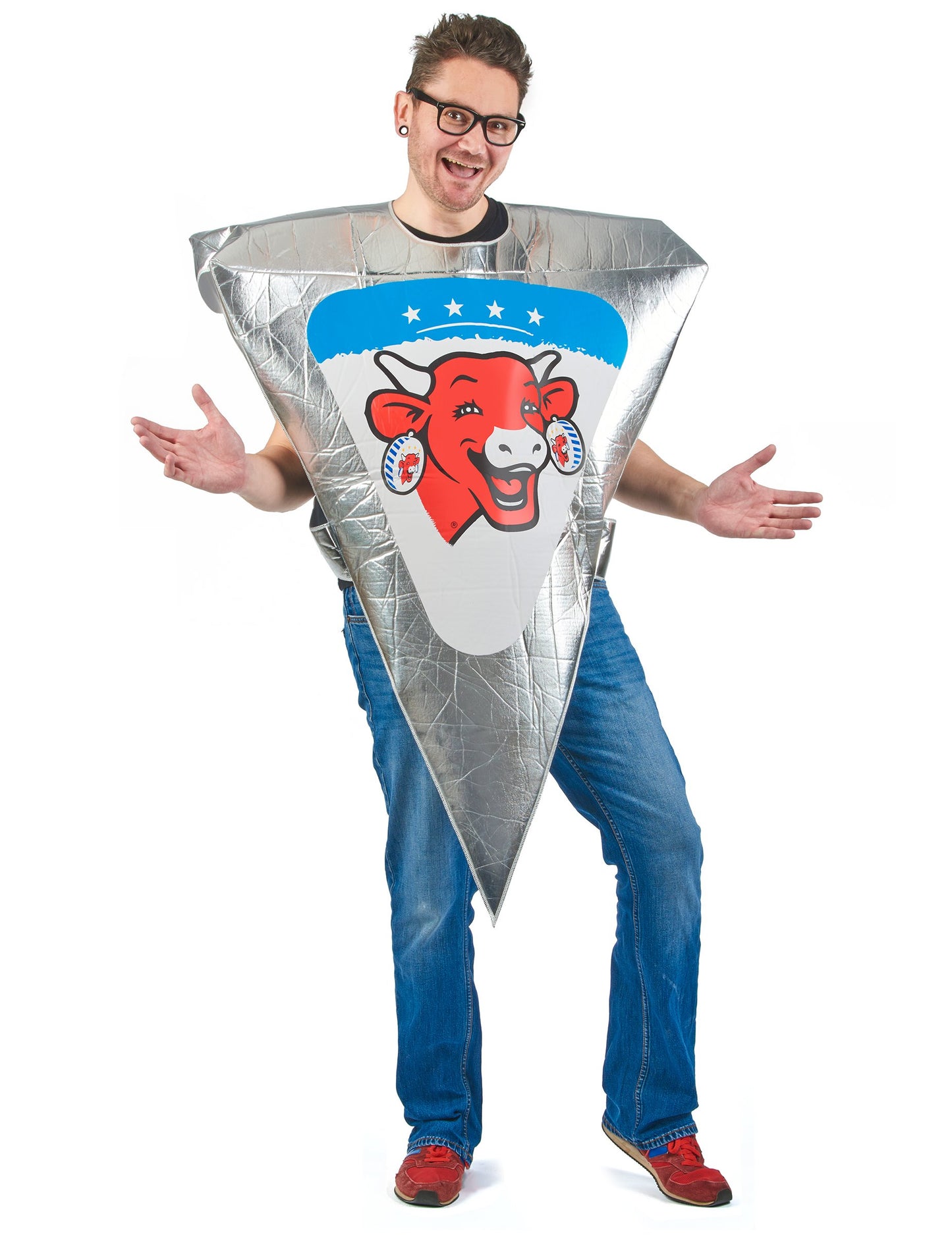 Tehén adag álruhában, ami felnőtt nevet