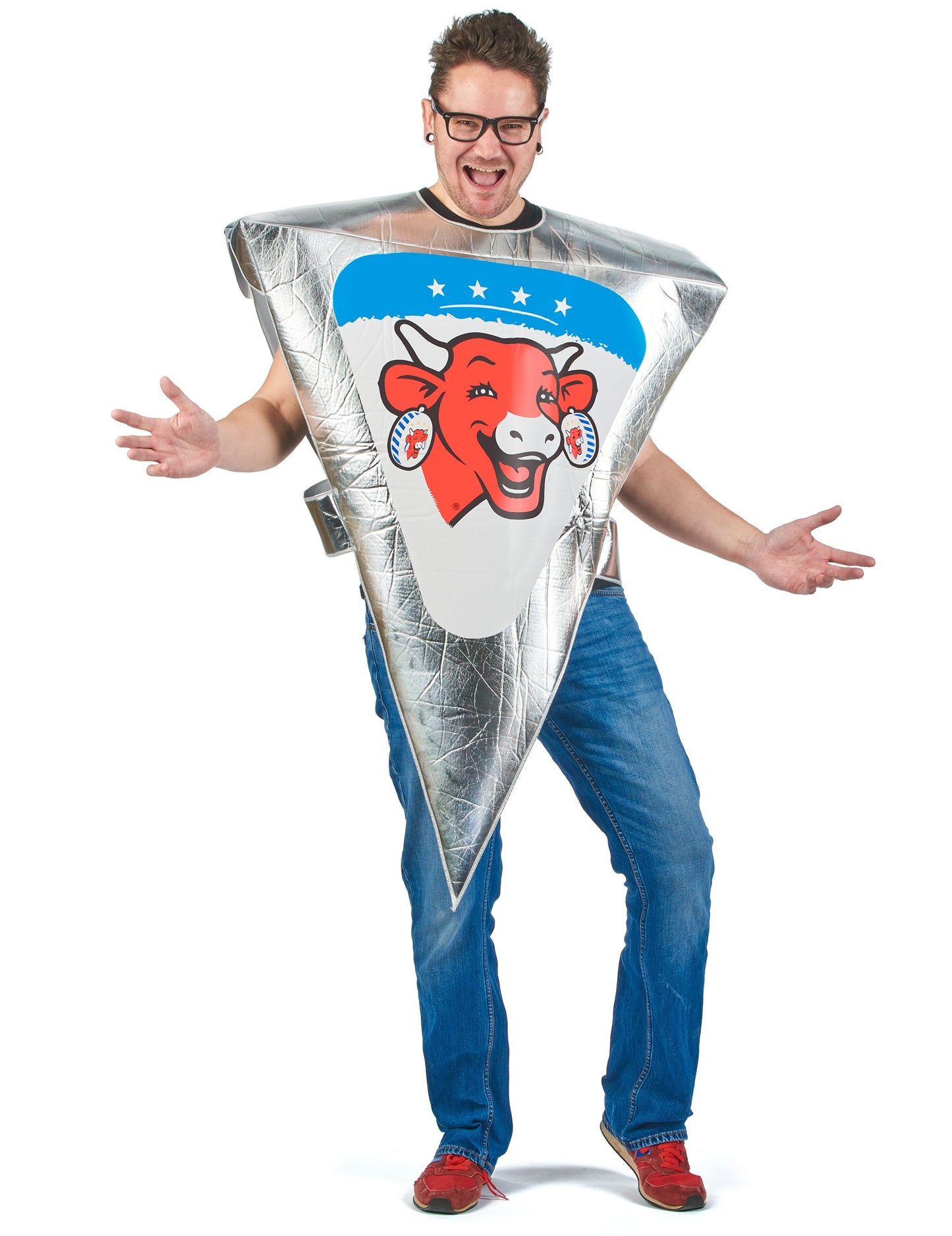 Tehén adag álruhában, ami felnőtt nevet