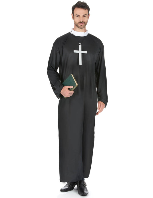 Version homme du déguisement de couple de religieux