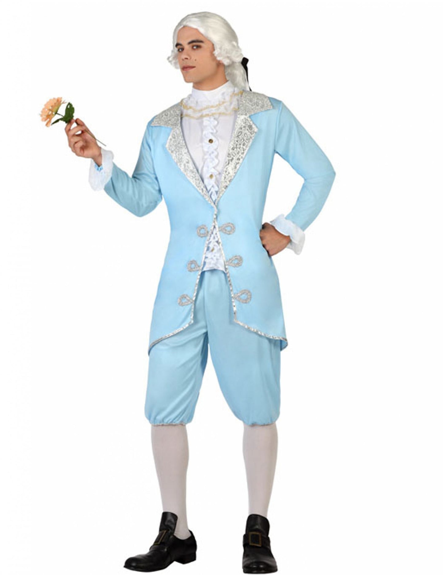 Férfi kék herceg barokk jelmez