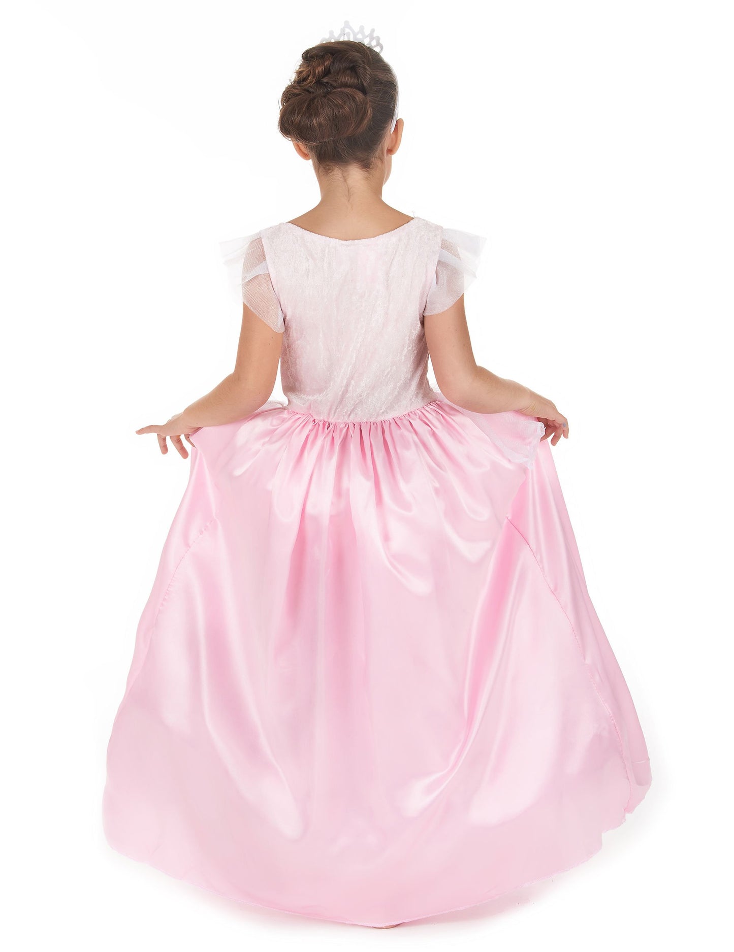 Hátulnézet a hercegnő jelmezről