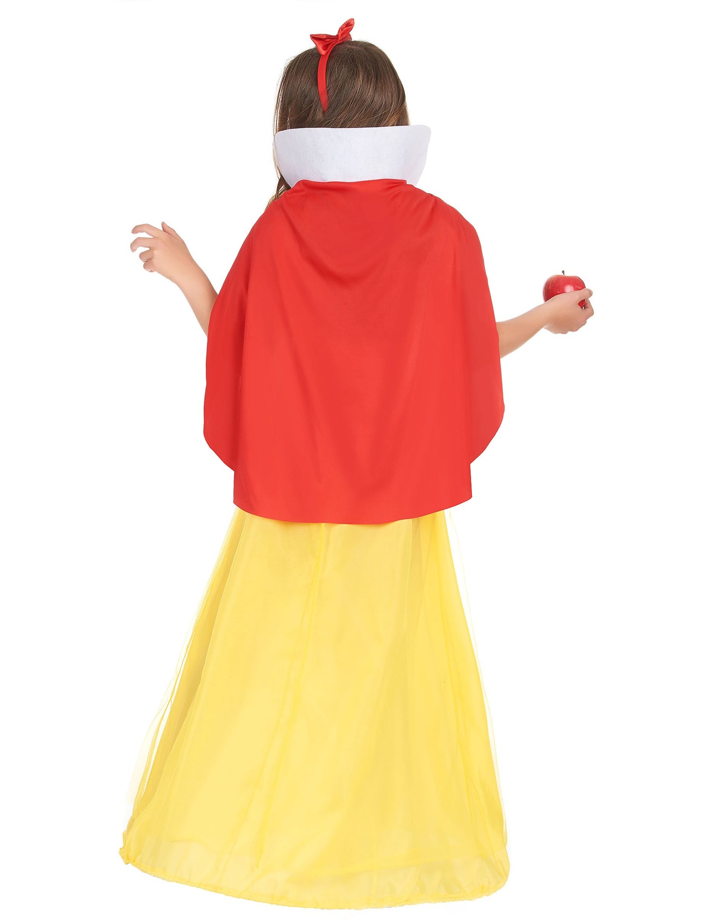 A virágos hercegnő jelmez hátulról