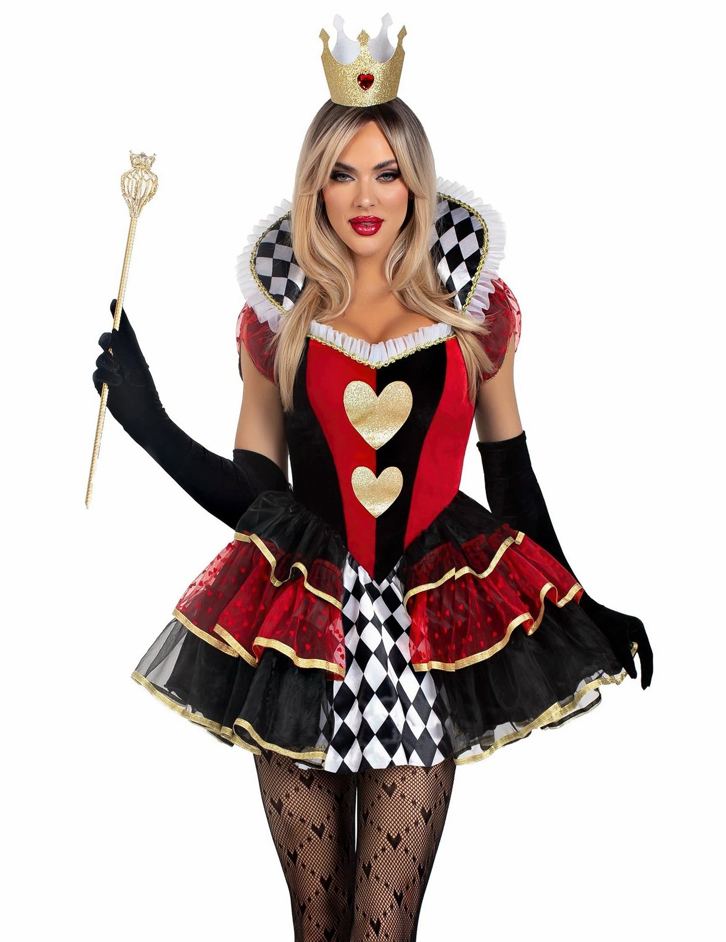 Szexi nő királynő jelmez nő