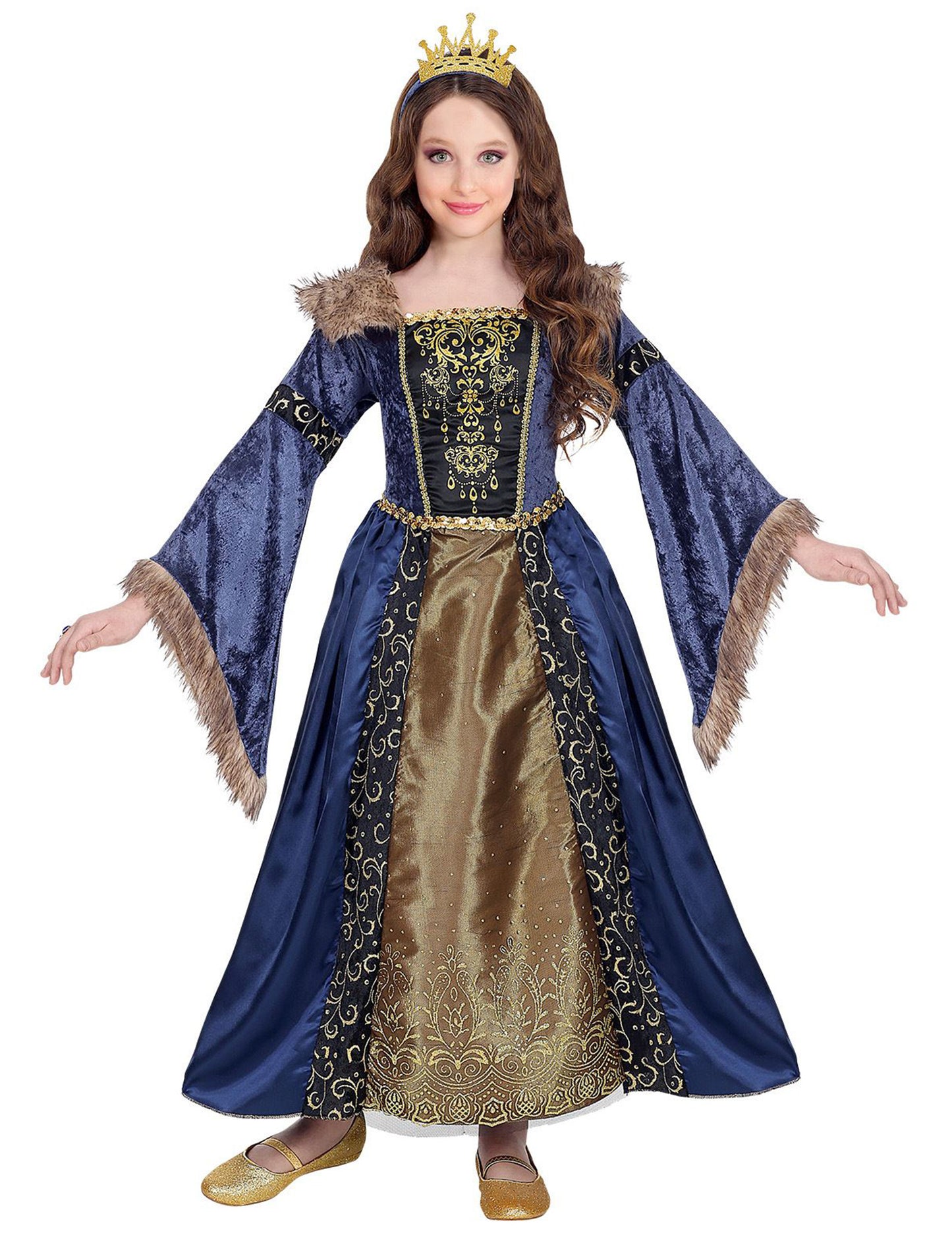 Mémiévale téli lány királynő jelmez