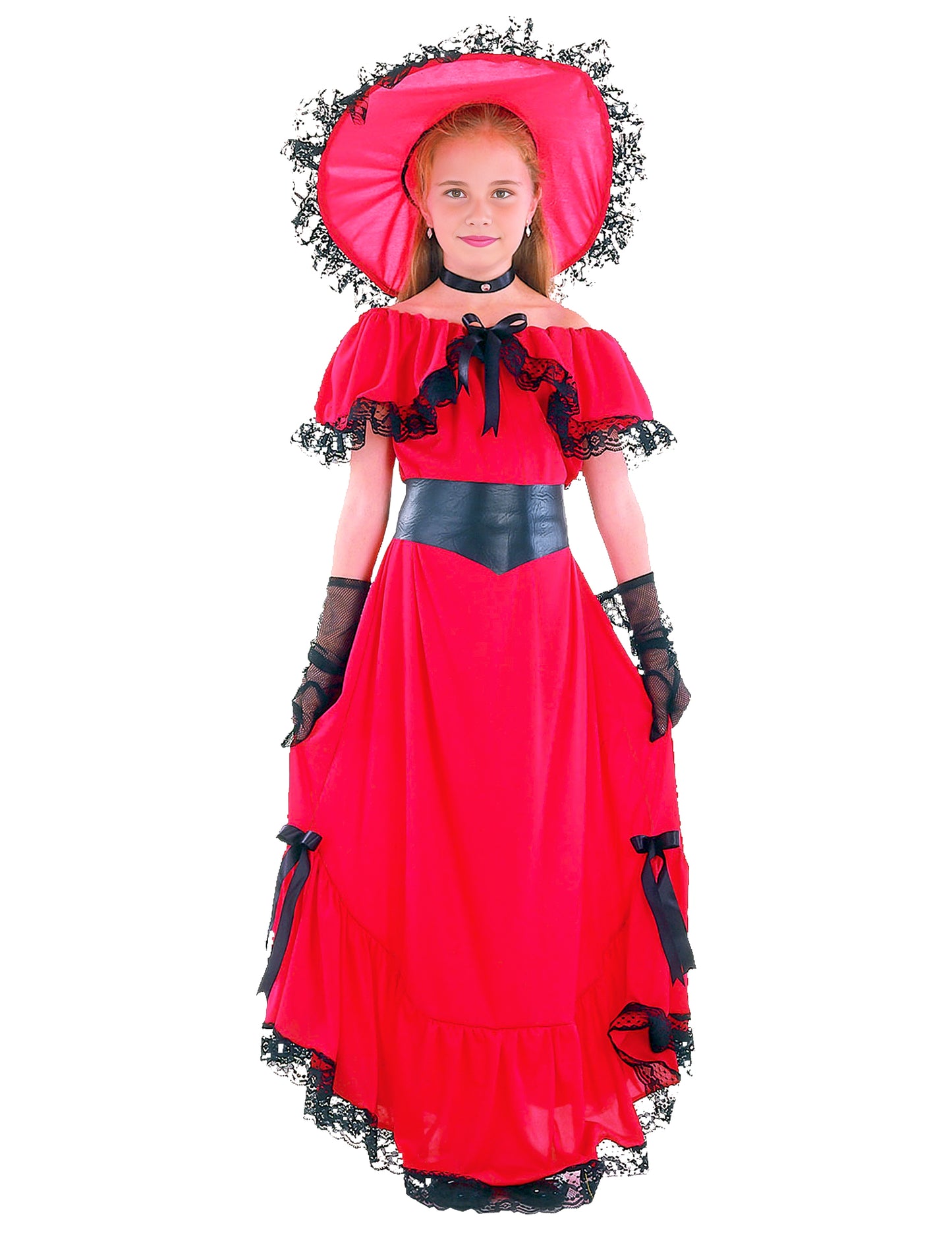 Piros lány scarlett jelmez