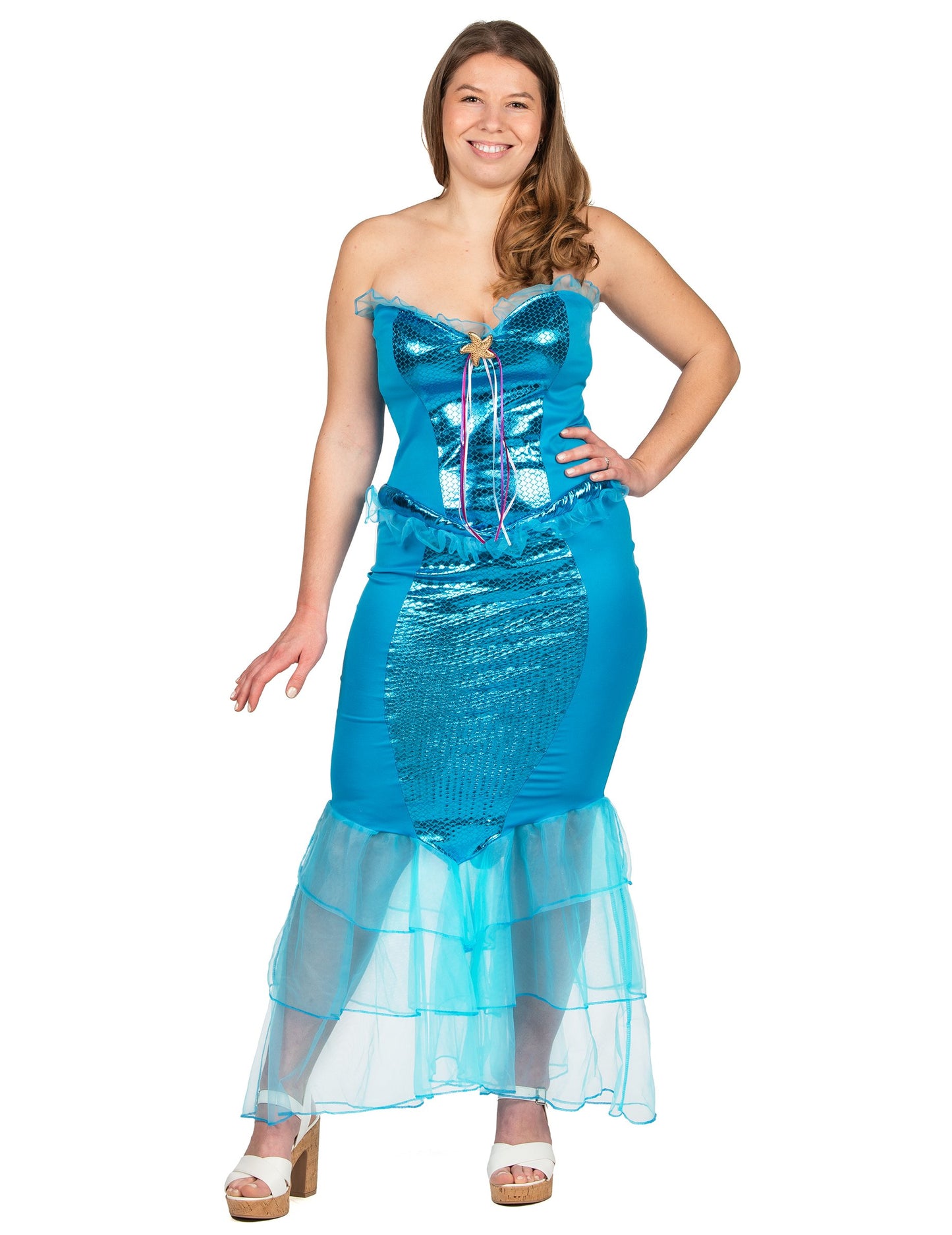 Női flitterek sziréna álcázása