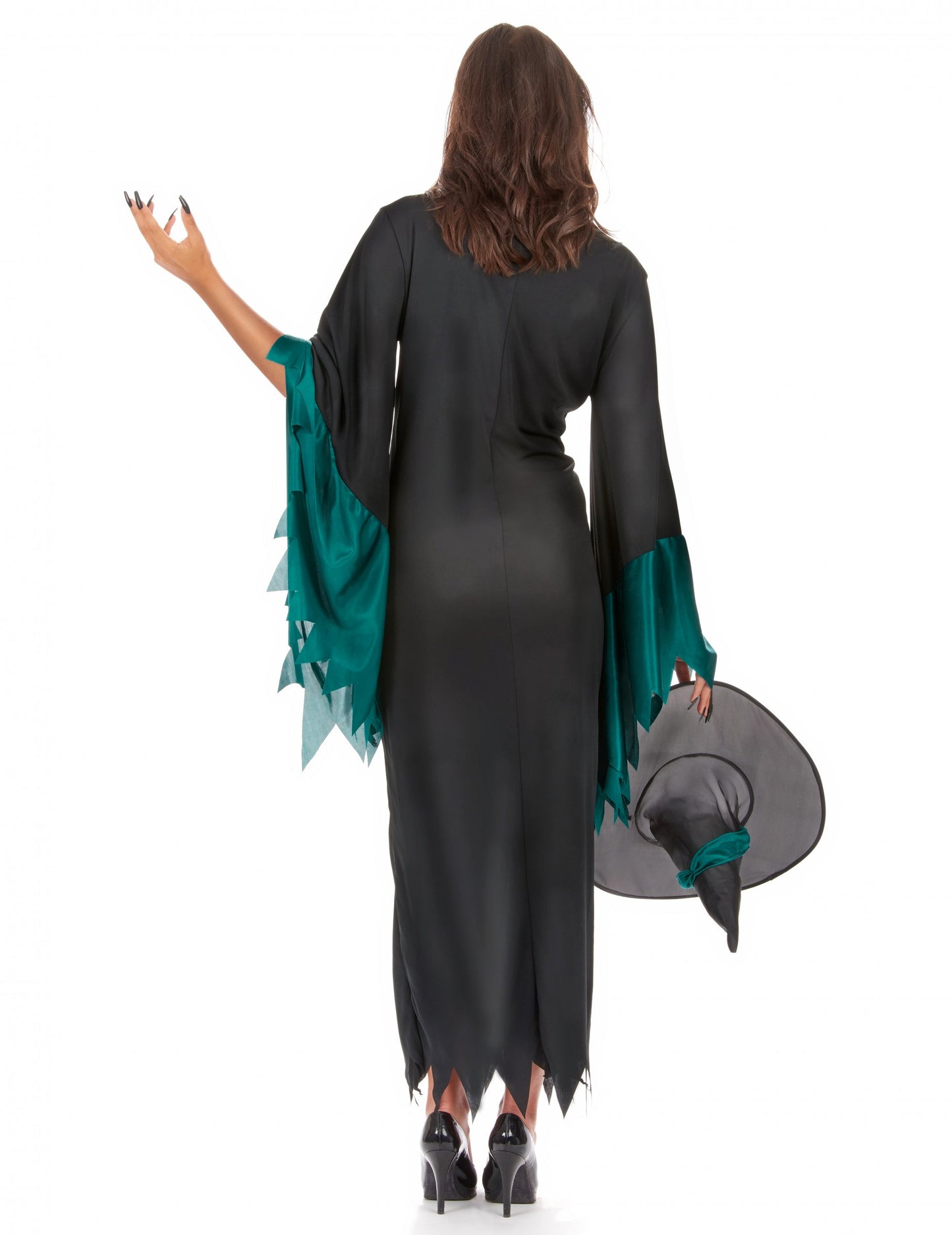 Hosszú nő boszorkány jelmez