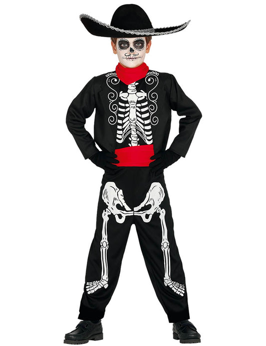 Dia de los Muertos mexikói páros jelmez gyerekeknek