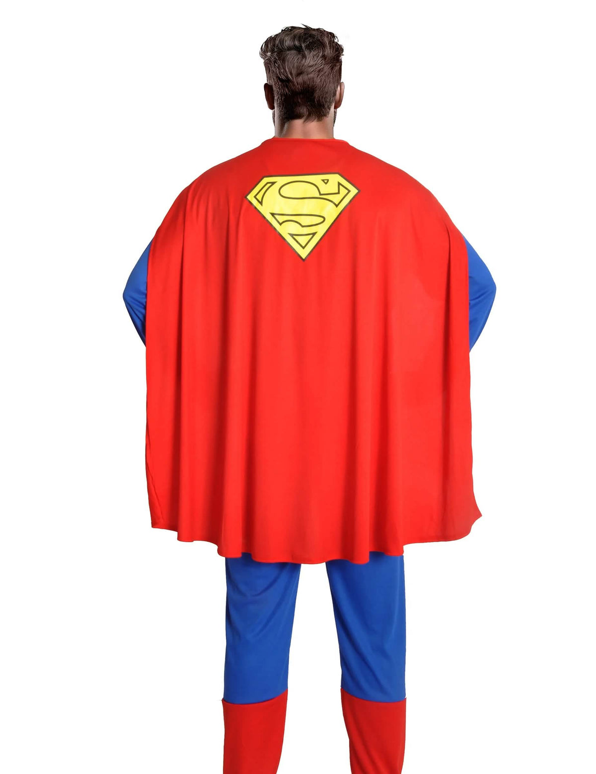 Hátulnézet a Superman DC Comics™ jelmez köpenyéről