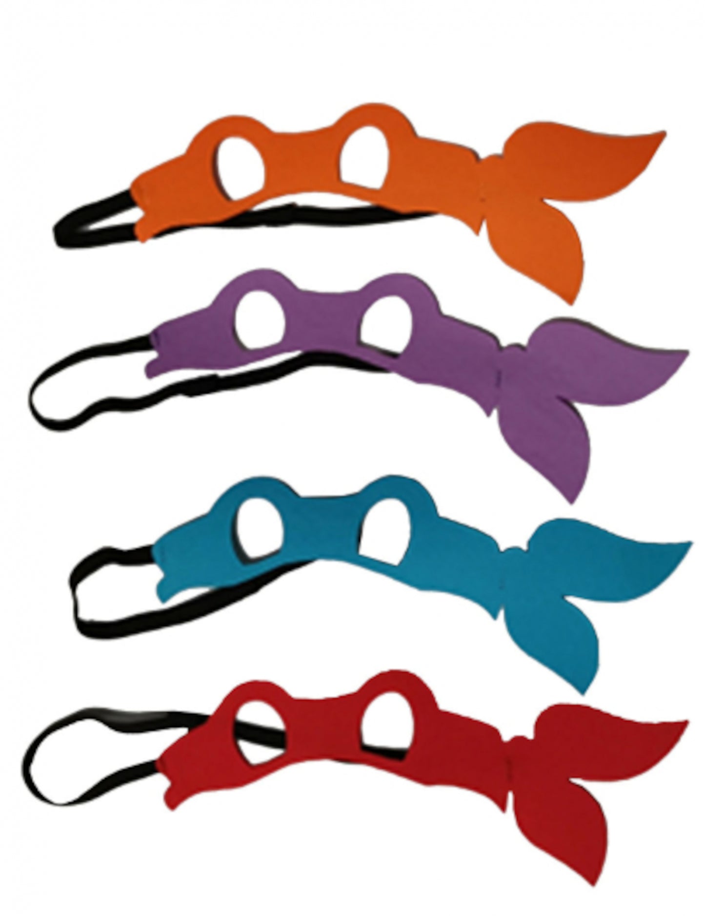 Ninja teknős jelmez 4 női maszkkal