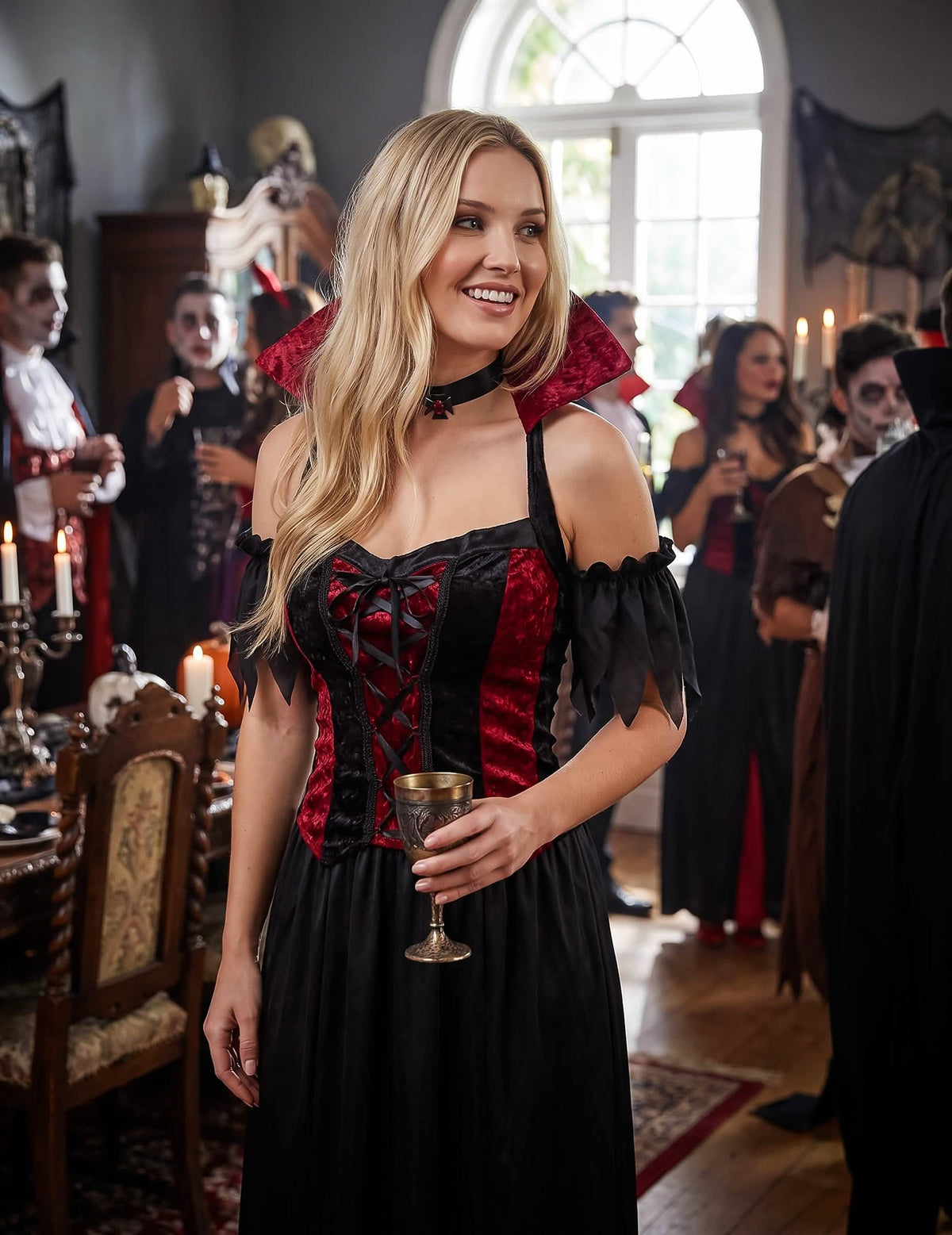Halloween vámpír álruhája