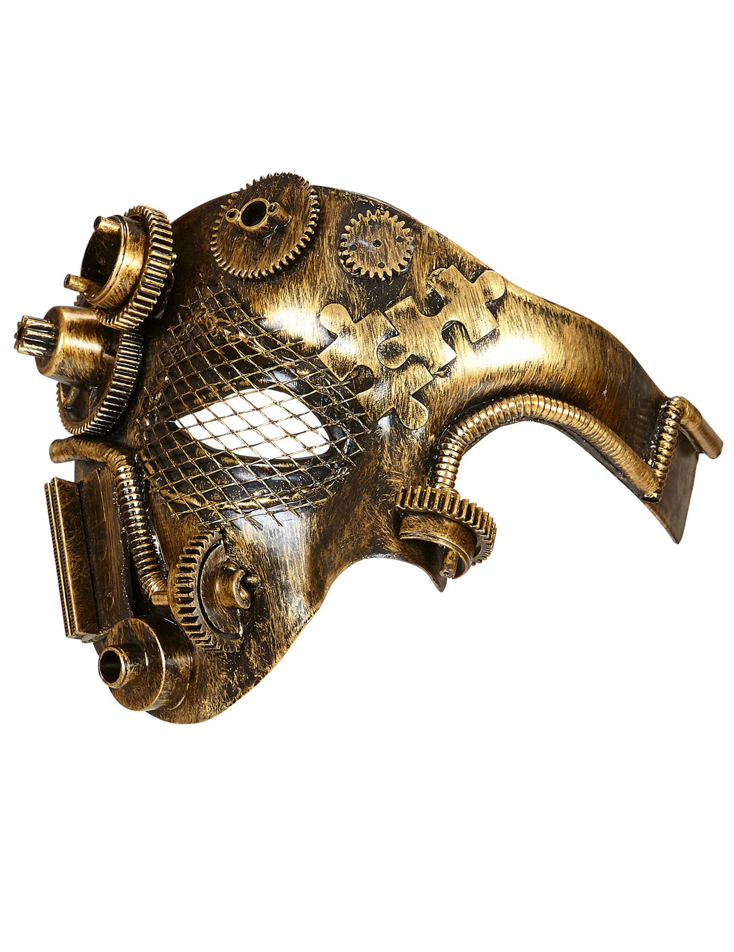 Half Golden Dore maszk felnőtt steampunk