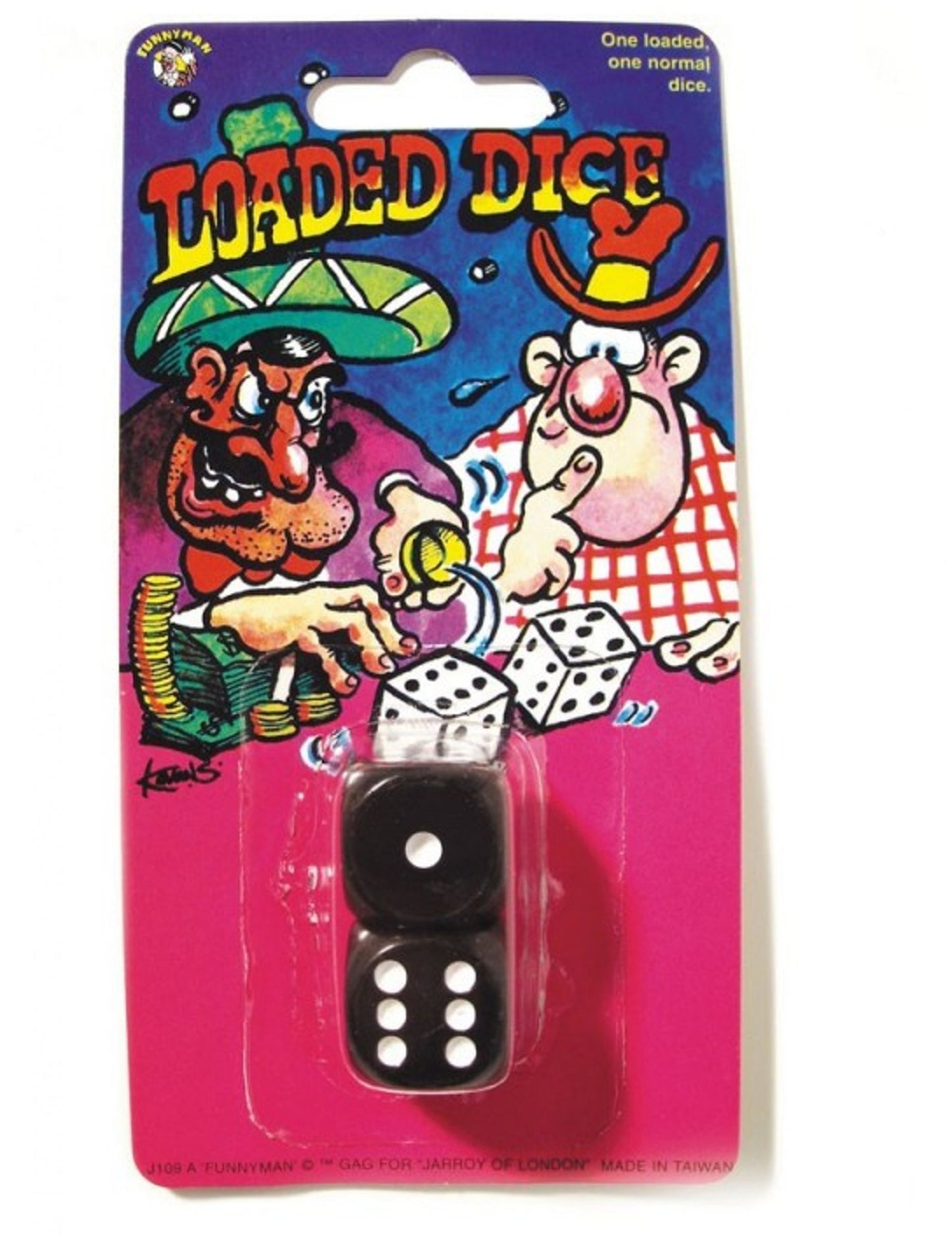 Csaló dobókockák - tréfás és vicces kellékek