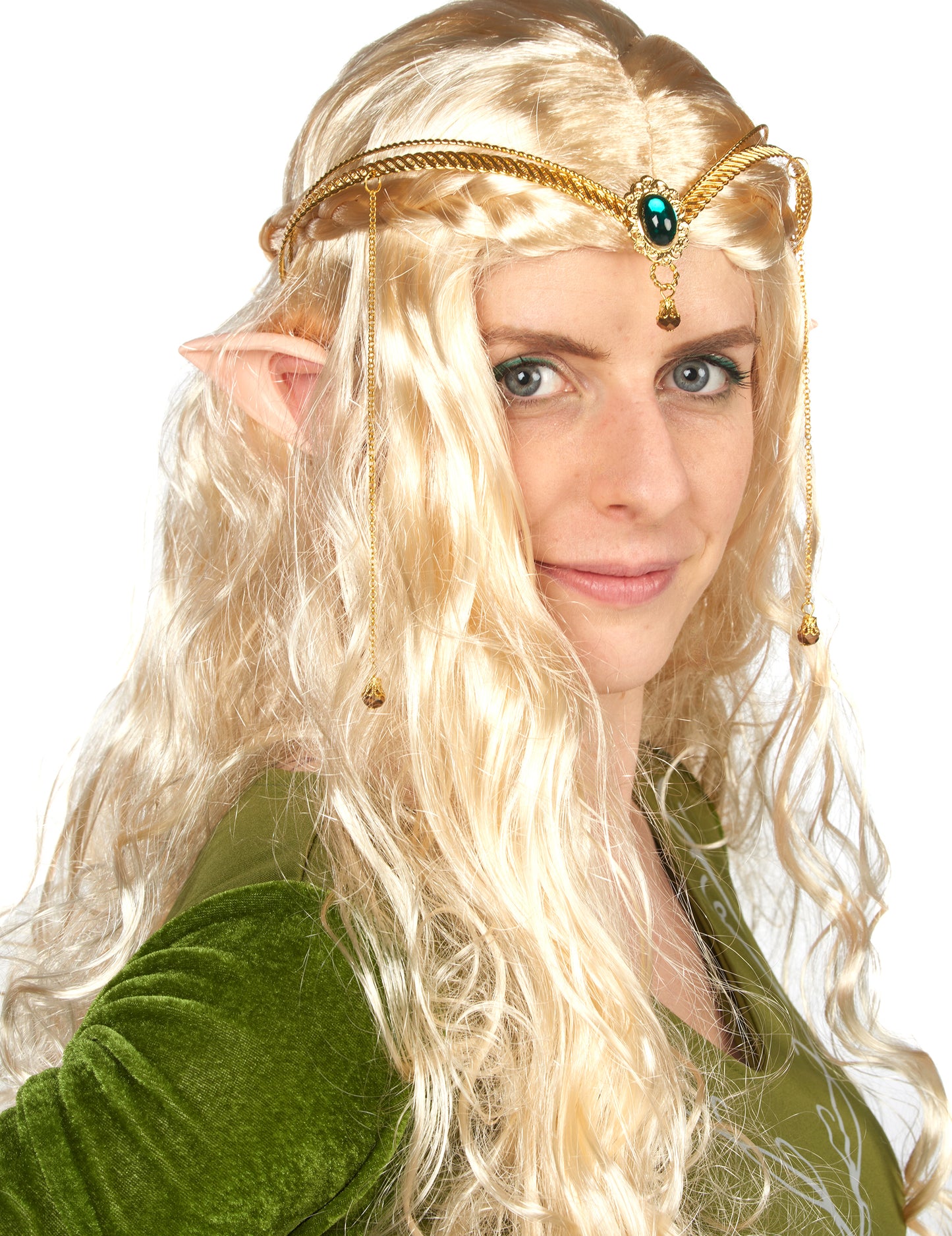Felnőtt aranyozott elf tiara