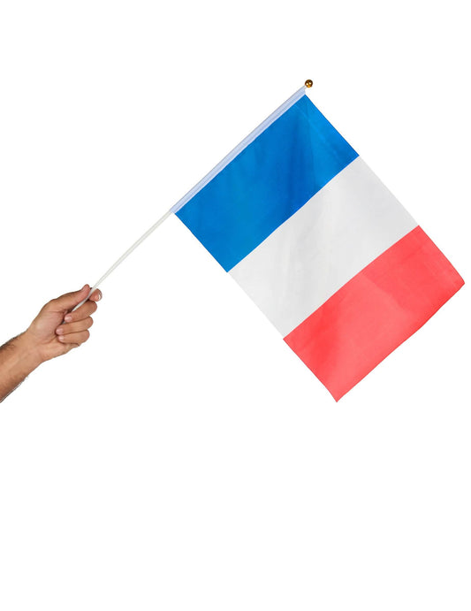 Francia szurkolói zászló 30 x 50 cm