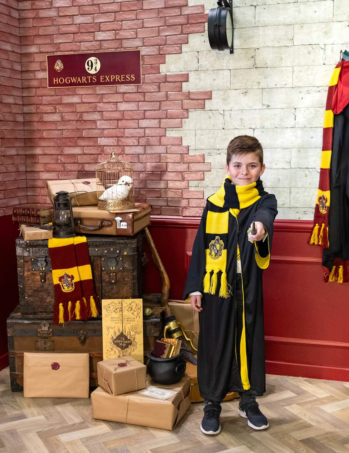 A luxus Hufflepuff sál bemutatása