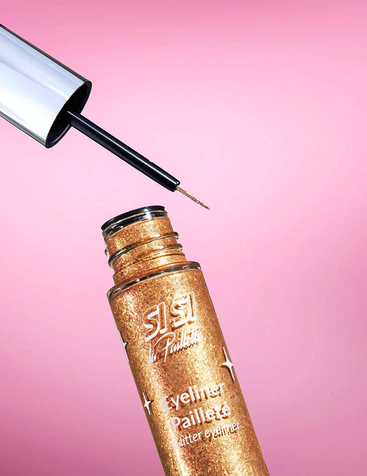 Csillámos vagy metál eyeliner - Si si la paillette