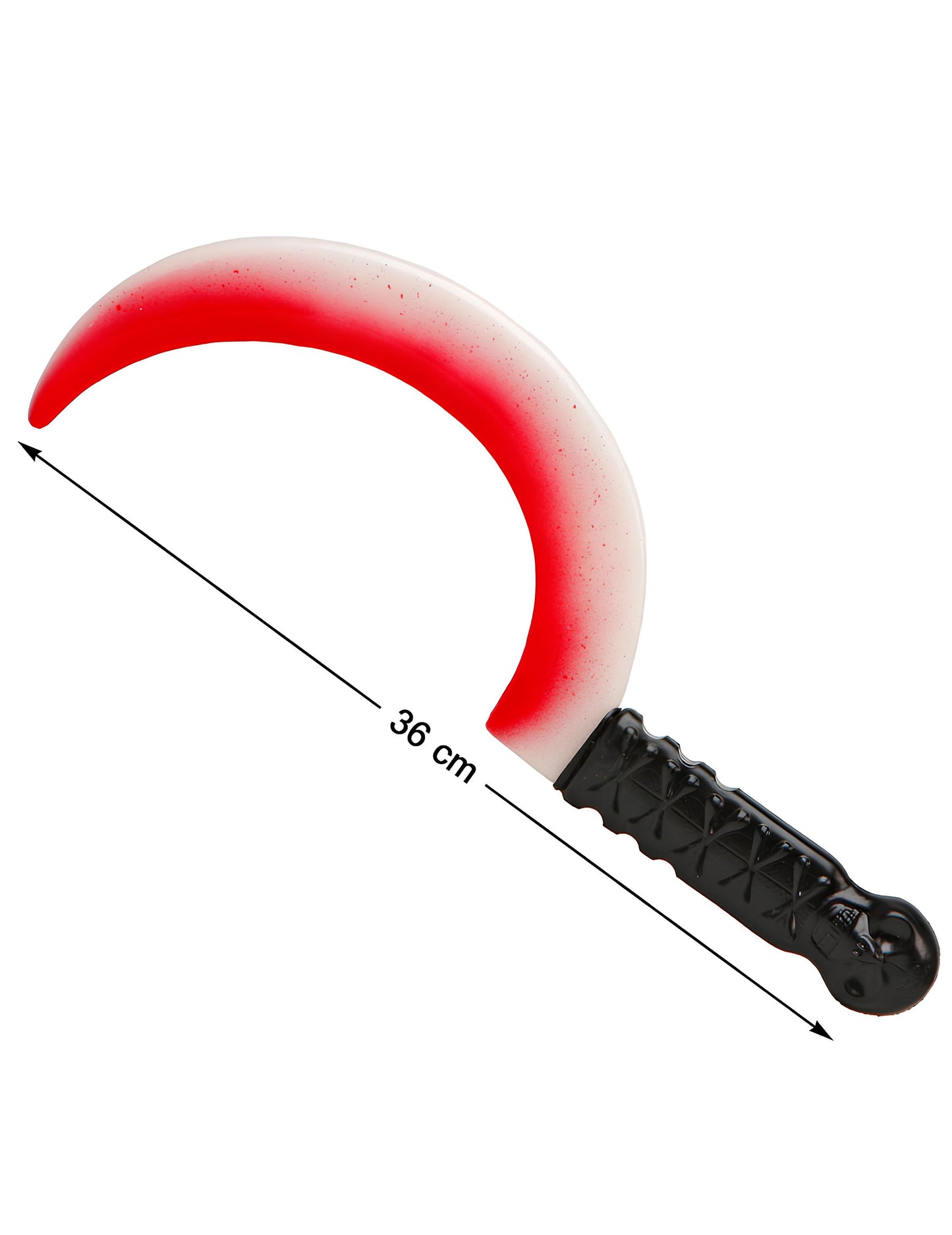 Foszforeszkáló véres sarló 36 cm