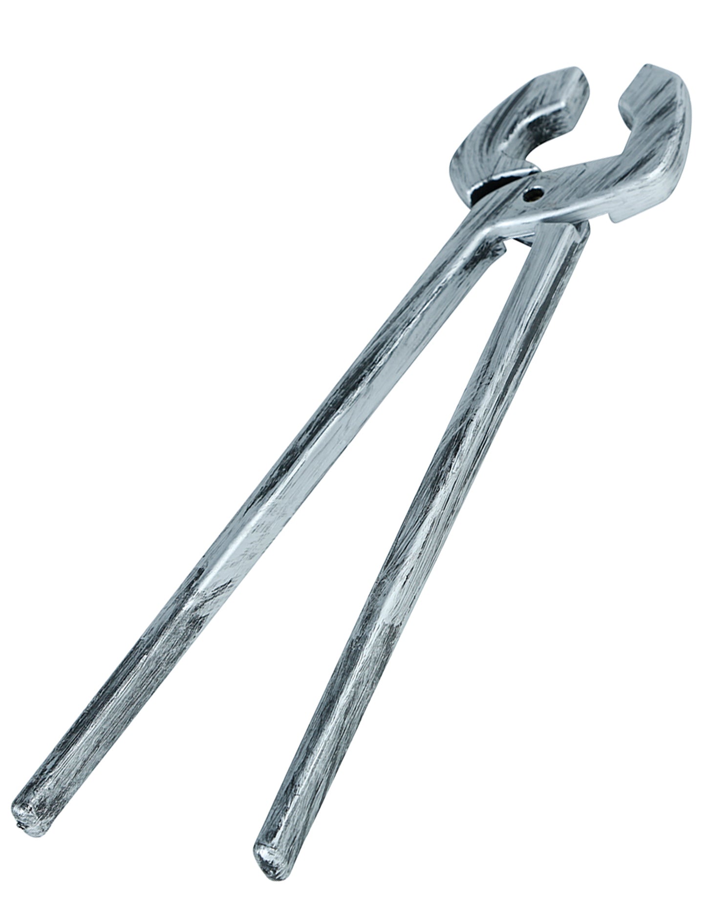 Vue de trois-quarts des fausses pinces pour adulte