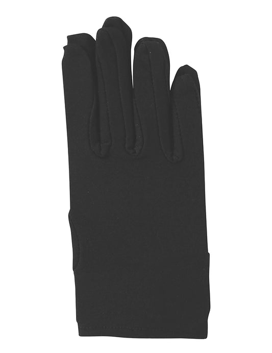 Vue à plat des gants courts pour enfant