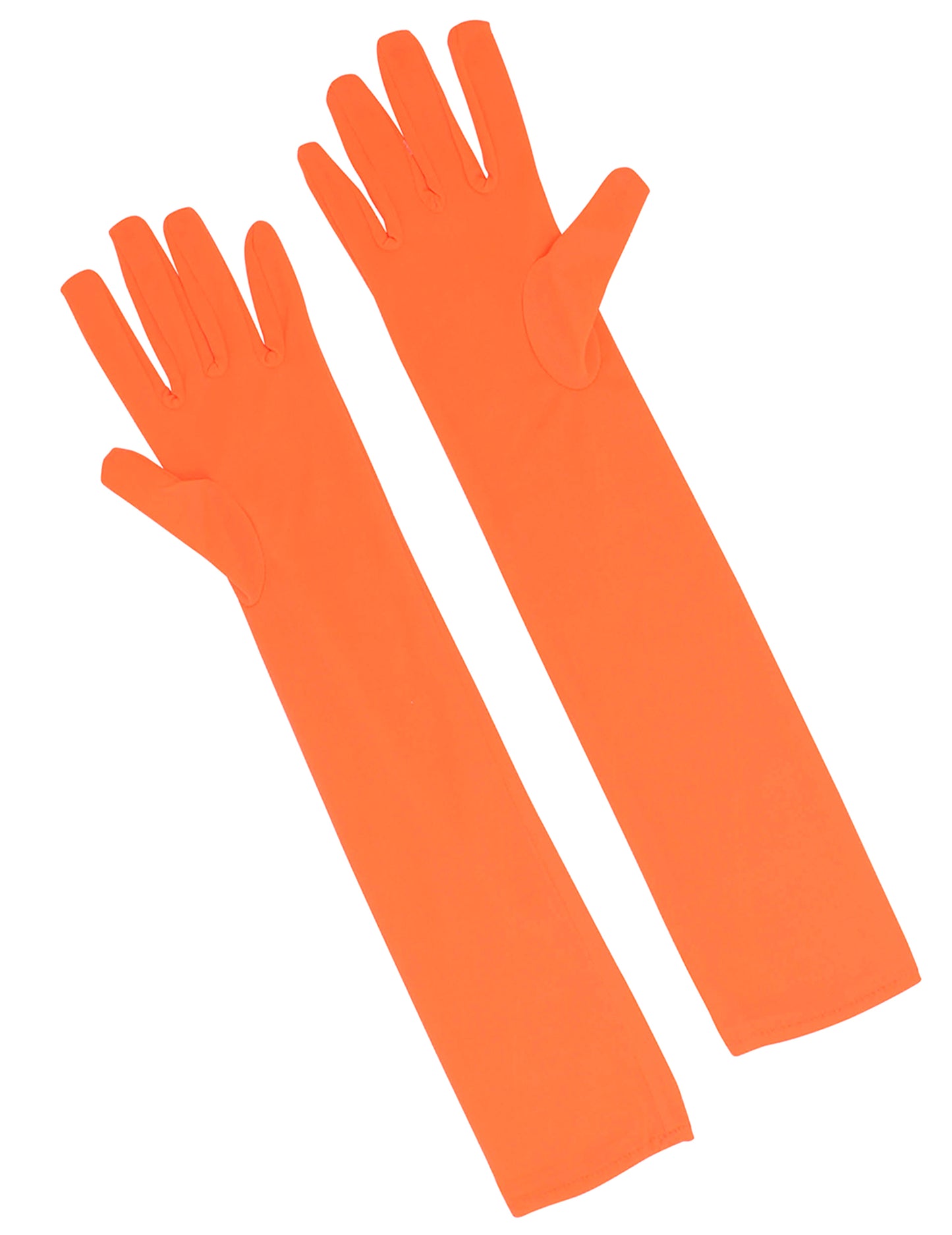 Fluo felnőtt narancskesztyű