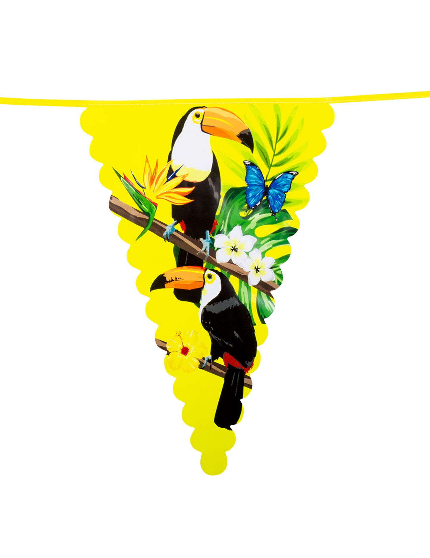 Toucan műanyag zászlók 45 x 30 cm 6 m