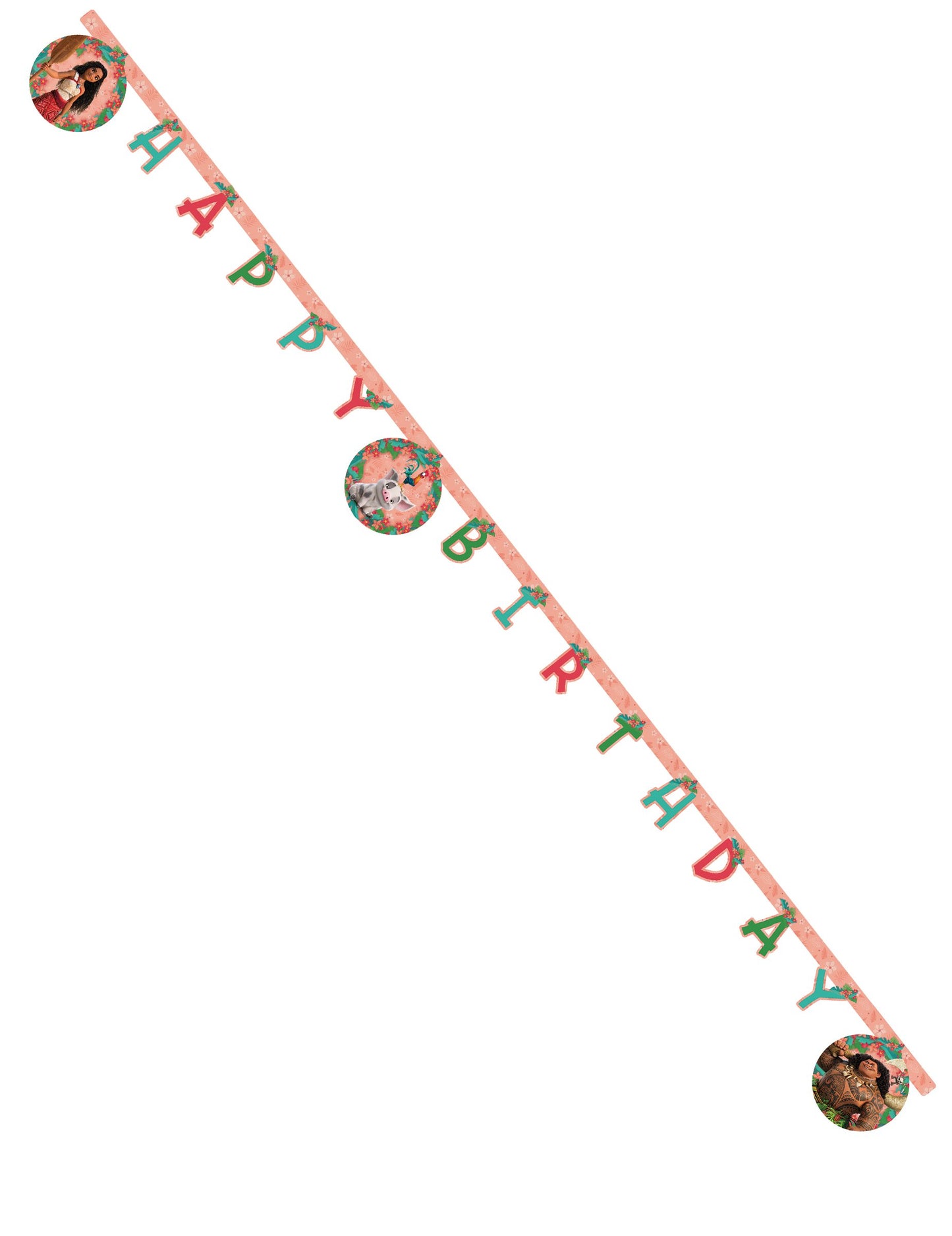 Boldog születésnapot Vaiana 2 Garland